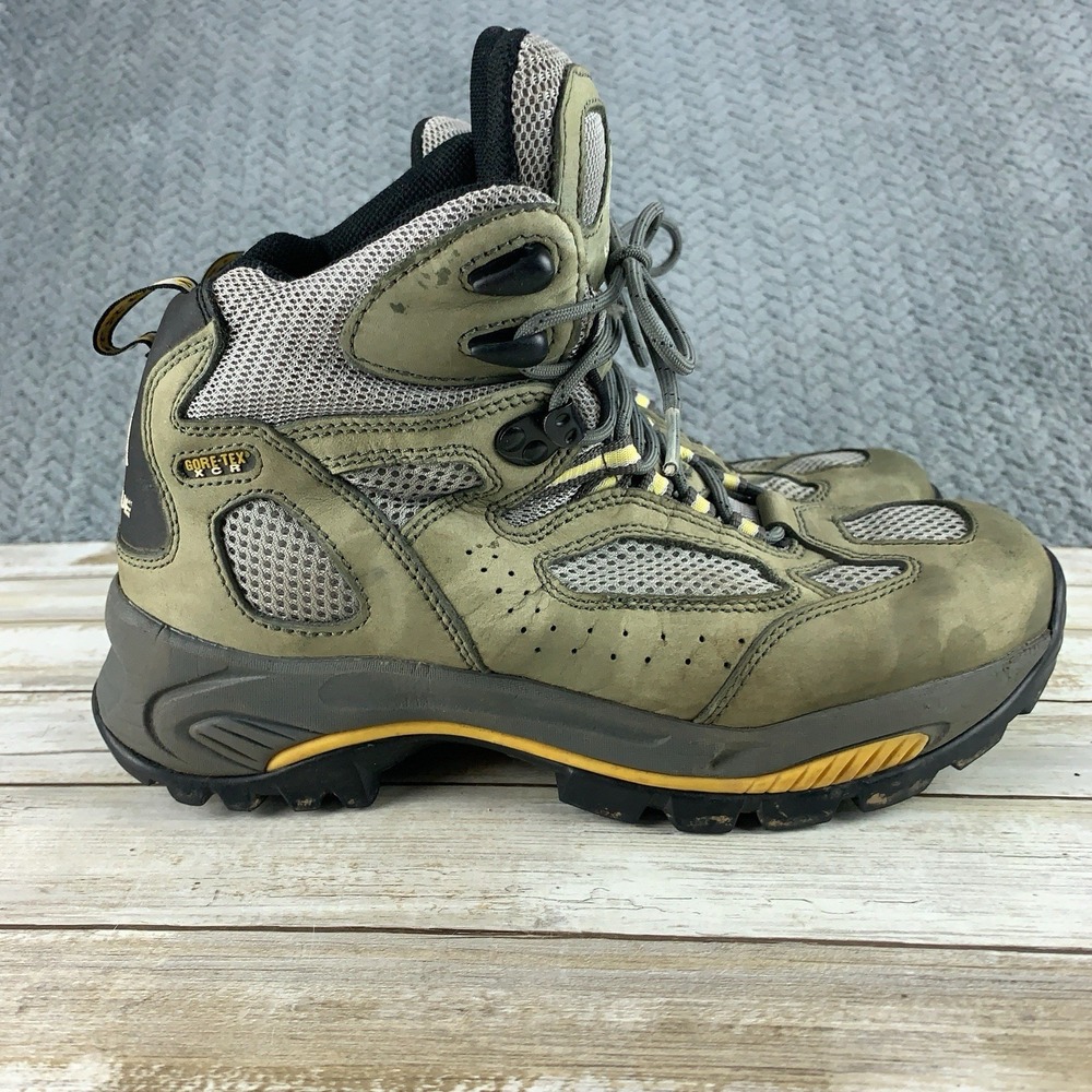VASQUE Breeze 7463 Women's size 9.5 Wide Green Hiking Boots Gore-Tex XCR Leather